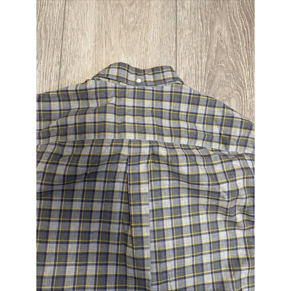 DULUTH Trading Co Men’s BLUE GRAY Stripe Long sleeve Shirt Size L - Picture 12 of 12